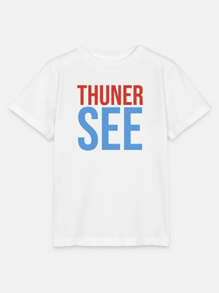 Thunersee Souvenir T-Shirt - Stanley/Stella Kinder T-Shirt MINI CREATOR - Weiß