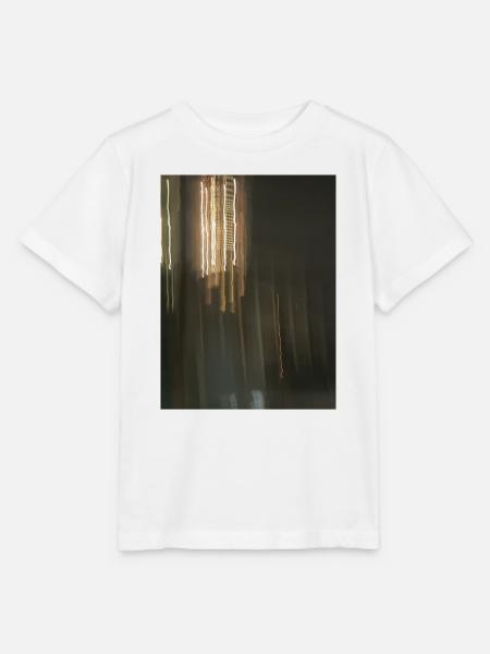 Abstrakte Lichtreflexe bei Nacht - Stanley/Stella Kinder T-Shirt MINI CREATOR  - Weiß