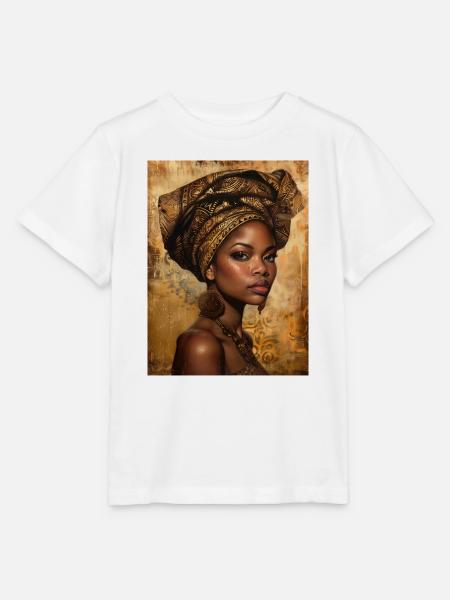 Afro-Kultur - Stanley/Stella Kinder T-Shirt MINI CREATOR - Weiß