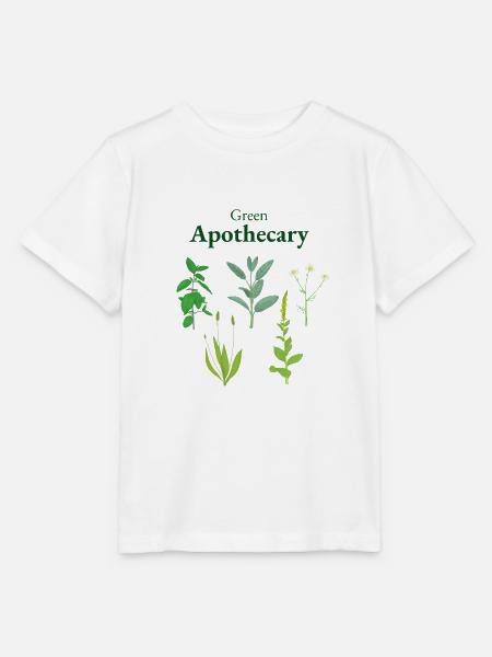 Grüne Apotheke - Stanley/Stella Kinder T-Shirt MINI CREATOR - Weiß