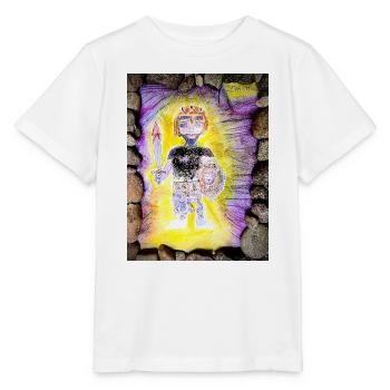 Finde Jesus von Eunice Ahiale  - Stanley/Stella MINI CREATOR Kids’ T-Shirt - white - Front - Maike (125cm)