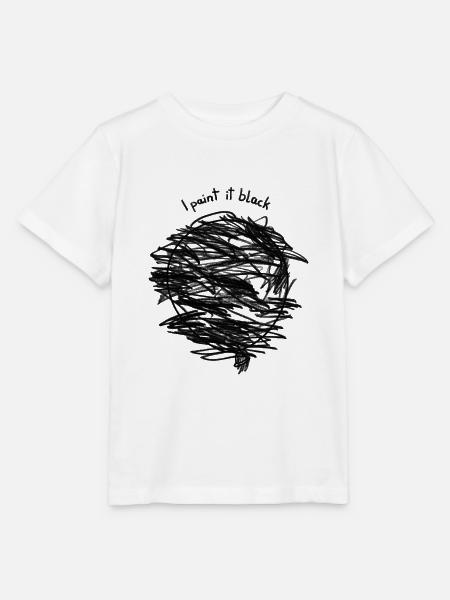 I_paint_it_black - Stanley/Stella Kinder T-Shirt MINI CREATOR - Weiß