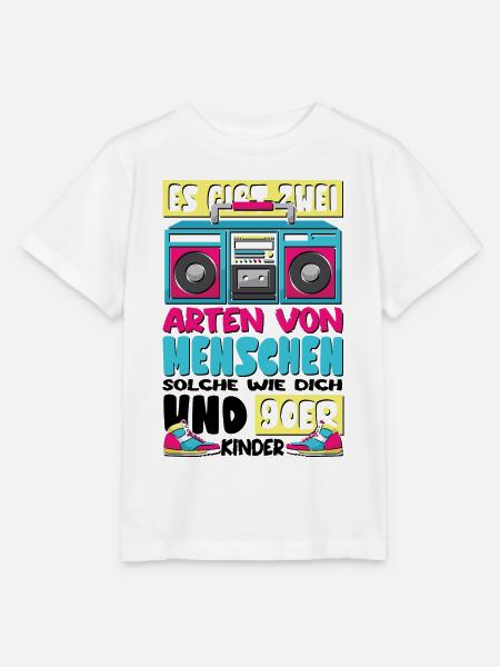 solche wie dich und 90er Kinder - Stanley/Stella Kinder T-Shirt MINI CREATOR - Weiß