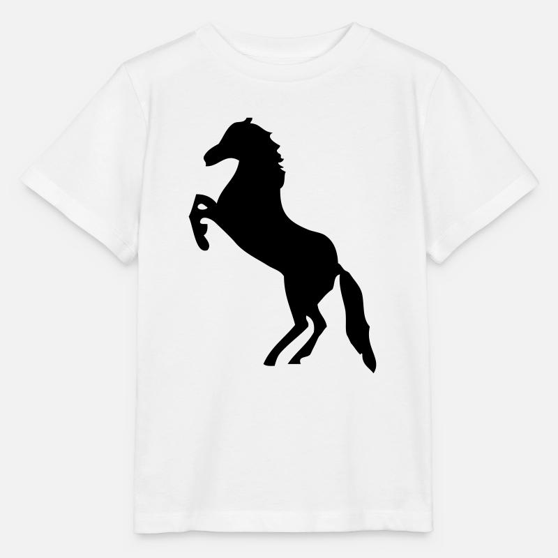 Pferd - Pferde - Stanley/Stella Kinder T-Shirt MINI CREATOR  - Weiß