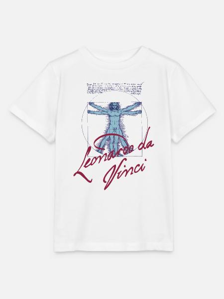 LEONARDO DA VINCI - Stanley/Stella Kinder T-Shirt MINI CREATOR - Weiß