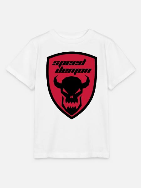 Speed Demon - Stanley/Stella Kinder T-Shirt MINI CREATOR - Weiß