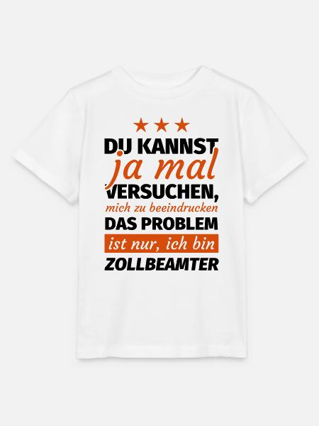 Zollbeamter - Stanley/Stella Kinder T-Shirt MINI CREATOR - Weiß