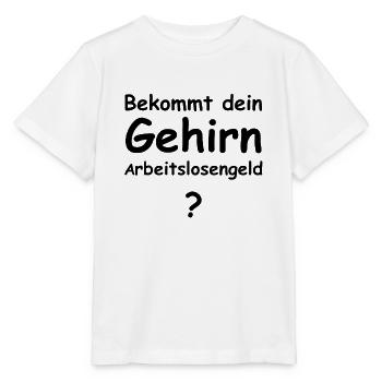 Gehirn - Stanley/Stella Kinder T-Shirt MINI CREATOR  - Weiß - Vorne - Maike (125cm)