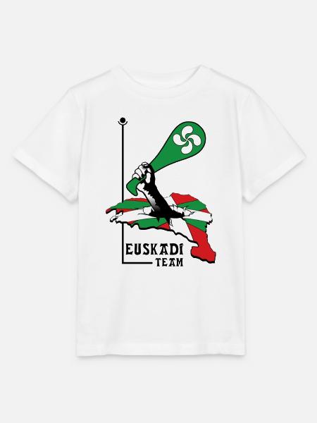 Euskadi-Team 06 - Stanley/Stella Kinder T-Shirt MINI CREATOR - Weiß