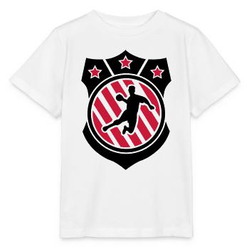 Insigne de Handball - T-shirt bio MINI CREATOR Stanley/Stella Enfant - blanc - Devant - Maike (125cm)