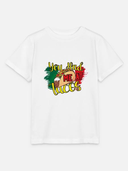Tacos - Stanley/Stella Kinder T-Shirt MINI CREATOR - Weiß