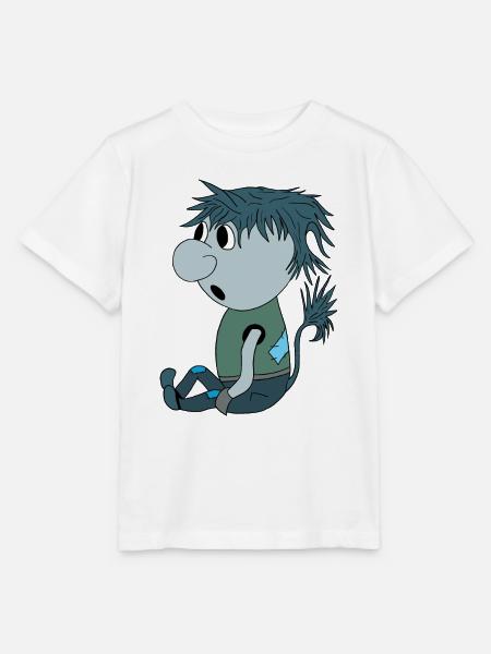 Blue Troll - Stanley/Stella Kinder T-Shirt MINI CREATOR - Weiß