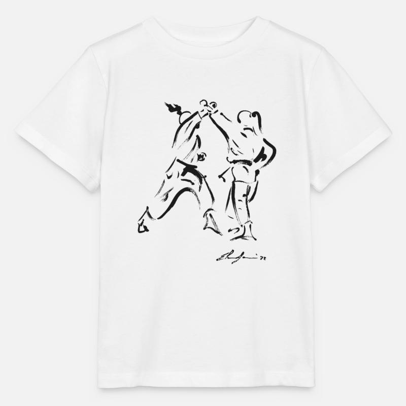 karaté - T-shirt bio MINI CREATOR Stanley/Stella Enfant - blanc