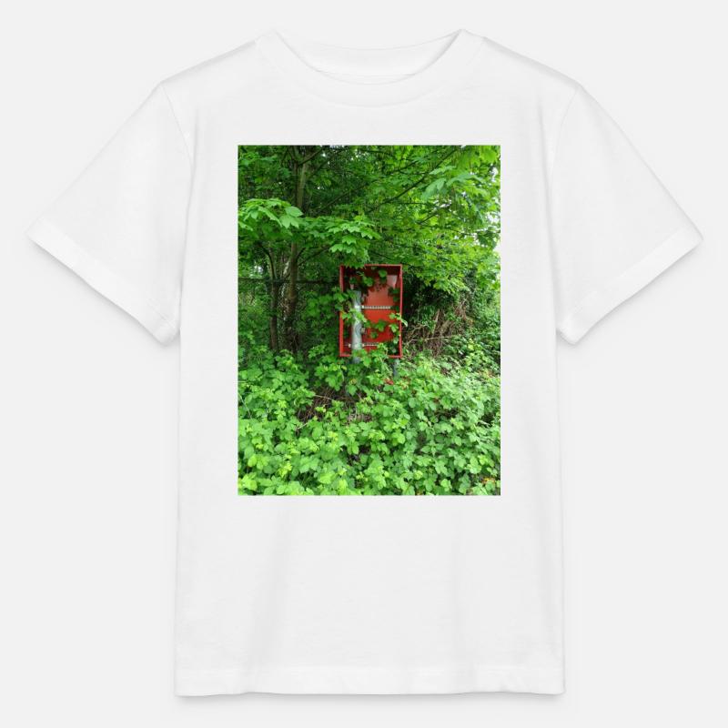 Rouge dans le vert - T-shirt bio MINI CREATOR Stanley/Stella Enfant - blanc
