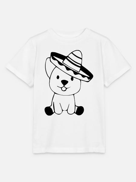 Hund Dog - Stanley/Stella Kinder T-Shirt MINI CREATOR - Weiß