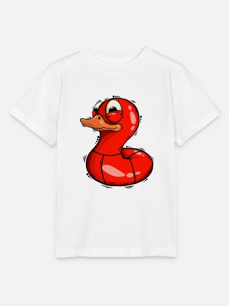 Ente - Stanley/Stella Kinder T-Shirt MINI CREATOR - Weiß
