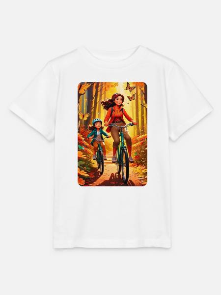 personalisiertes Design-Muttergeschenk - Stanley/Stella Kinder T-Shirt MINI CREATOR  - Weiß