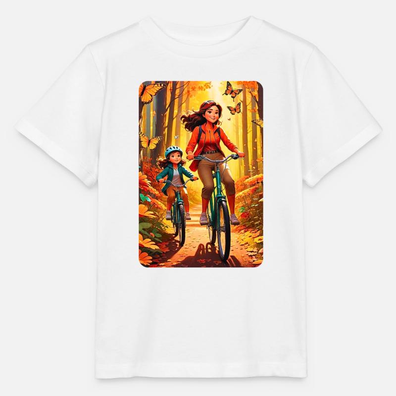 personalisiertes Design-Muttergeschenk - Stanley/Stella Kinder T-Shirt MINI CREATOR  - Weiß