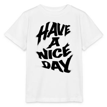 Bonne journée - T-shirt bio MINI CREATOR Stanley/Stella Enfant - blanc - Devant - Maike (125cm)