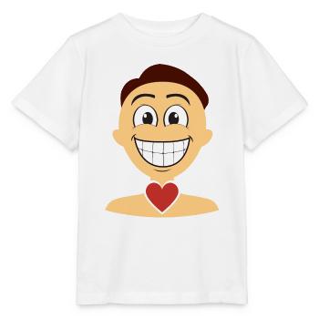 A man in love - Stanley/Stella MINI CREATOR Kids’ T-Shirt - white - Front - Maike (125cm)