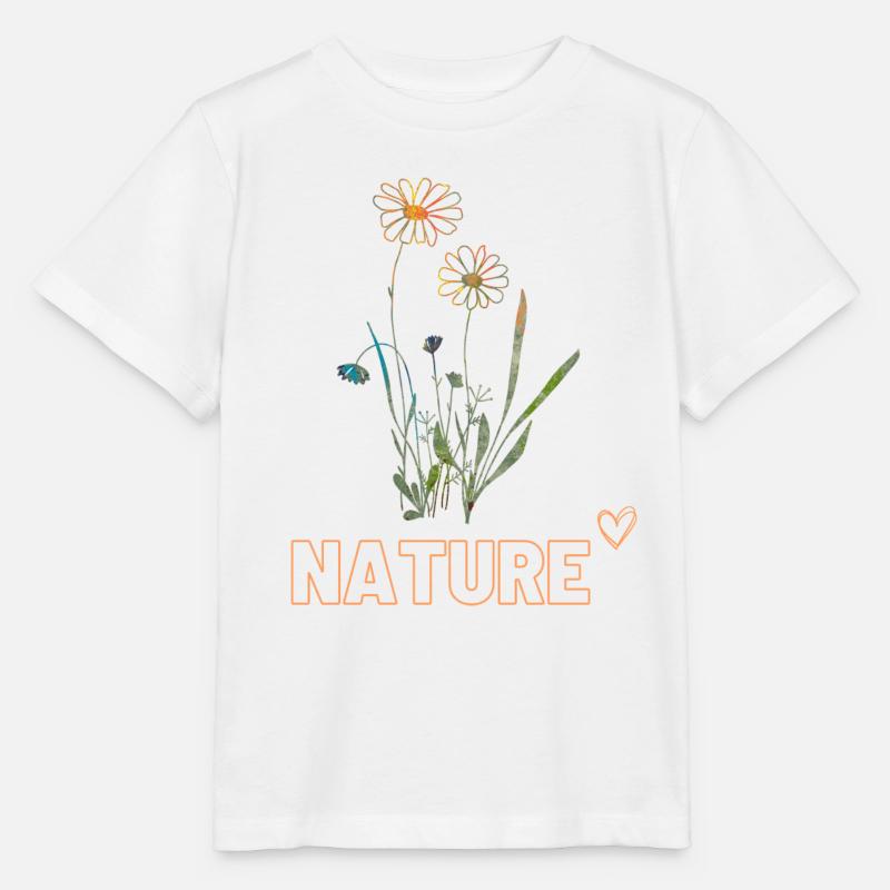 NATURE - Stanley/Stella Kinder T-Shirt MINI CREATOR - Weiß