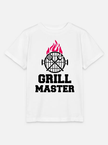 grill master - Stanley/Stella Kinder T-Shirt MINI CREATOR  - Weiß