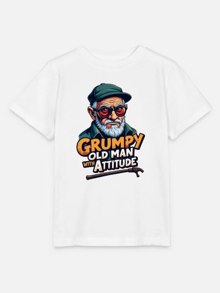 MÜRRISCHER OLDMAN - Stanley/Stella Kinder T-Shirt MINI CREATOR  - Weiß