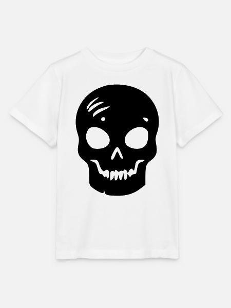 Schädel - Stanley/Stella Kinder T-Shirt MINI CREATOR - Weiß