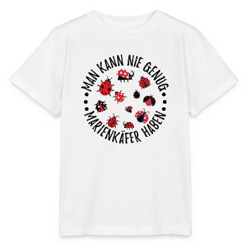 Marienkäfer Flügel Marienkäferflügel Maikäfer - Stanley/Stella Kinder T-Shirt MINI CREATOR  - Weiß - Vorne - Maike (125cm)