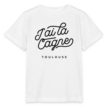 Ich habe die Cagne - Toulouse. - Stanley/Stella Kinder T-Shirt MINI CREATOR  - Weiß - Vorne - Maike (125cm)