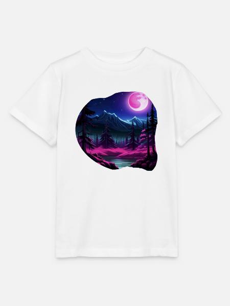 Vollmondnatur - Stanley/Stella Kinder T-Shirt MINI CREATOR - Weiß
