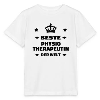 Krankengymnast / Krankengymnastin / Physio / - Stanley/Stella Kinder T-Shirt MINI CREATOR  - Weiß - Vorne - Maike (125cm)