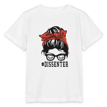 Ruth Bader Ginsberg Notorious (RBG) collier Bandana - T-shirt bio MINI CREATOR Stanley/Stella Enfant - blanc - Devant - Maike (125cm)