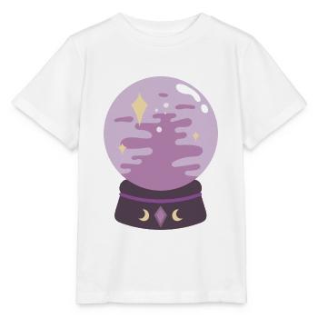 Kristallkugel - Stanley/Stella Kinder T-Shirt MINI CREATOR  - Weiß - Vorne - Maike (125cm)