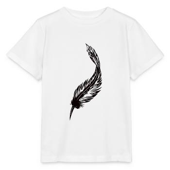 Stylo vintage - T-shirt bio MINI CREATOR Stanley/Stella Enfant - blanc - Devant - Maike (125cm)