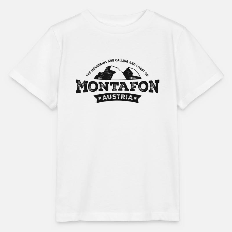 Montafon Vintage - Stanley/Stella Kinder T-Shirt MINI CREATOR  - Weiß