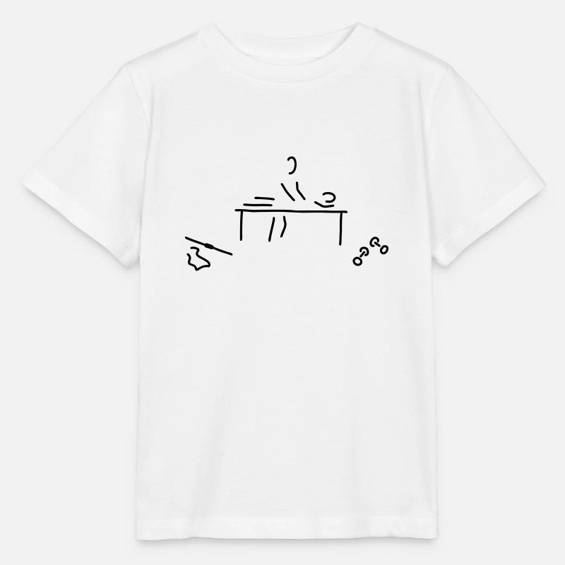 massage physiotherapie - Stanley/Stella Kinder T-Shirt MINI CREATOR - Weiß