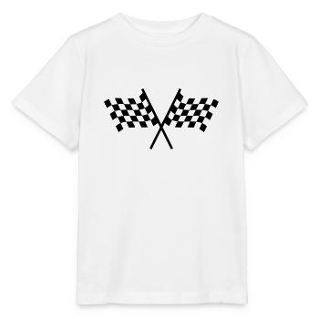 Racing flags - T-shirt bio MINI CREATOR Stanley/Stella Enfant - blanc - Devant - Maike (125cm)