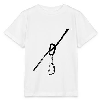 Rope + express loops - Stanley/Stella MINI CREATOR Kids’ T-Shirt - white - Front - Maike (125cm)