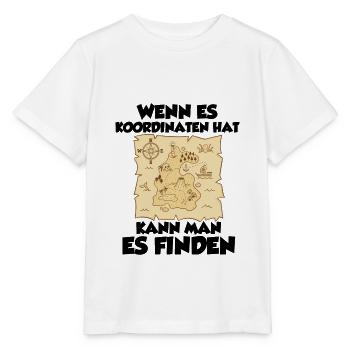 Geocaching Shirt Geocacher Gps Geocache Geschenk - Stanley/Stella Kinder T-Shirt MINI CREATOR  - Weiß - Vorne - Maike (125cm)