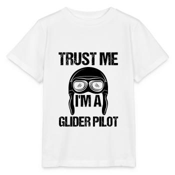 Segelflieger Segelflugzeug Gleiter Geschenk - Stanley/Stella Kinder T-Shirt MINI CREATOR  - Weiß - Vorne - Maike (125cm)