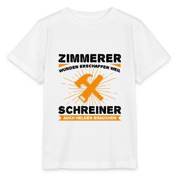 Carpenter Carpenter Job Job Motive Gift - T-shirt bio MINI CREATOR Stanley/Stella Enfant - blanc - Devant - Maike (125cm)