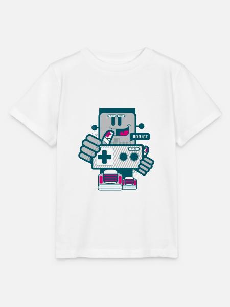 SÜCHTIG - Stanley/Stella Kinder T-Shirt MINI CREATOR - Weiß