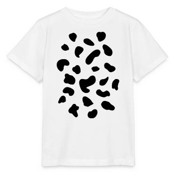 Cow Costume Spots Pattern Dalmatian Spotted - Stanley/Stella MINI CREATOR Kids’ T-Shirt - white - Front - Maike (125cm)