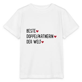 Doppelpartnerin - Stanley/Stella Kinder T-Shirt MINI CREATOR  - Weiß - Vorne - Maike (125cm)