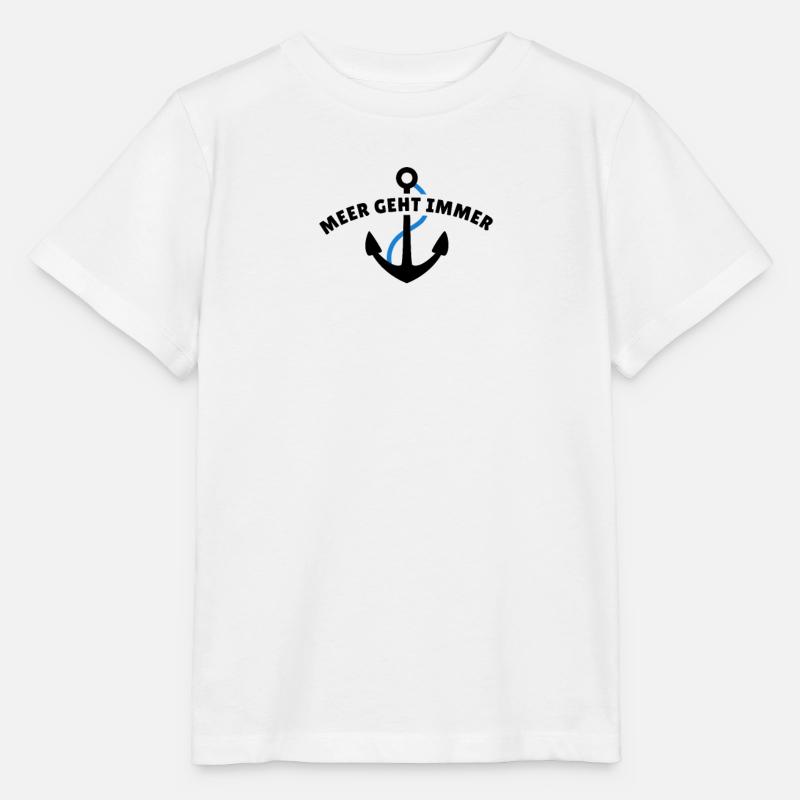 Meer geht immer - Stanley/Stella Kinder T-Shirt MINI CREATOR - Weiß