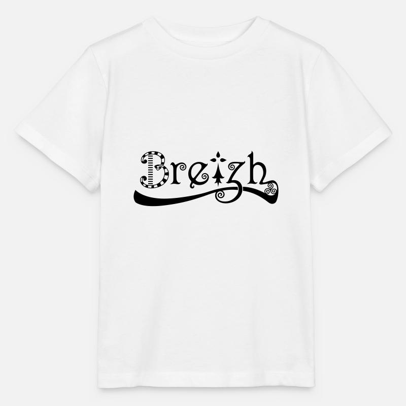 Breizh - T-shirt bio MINI CREATOR Stanley/Stella Enfant - blanc