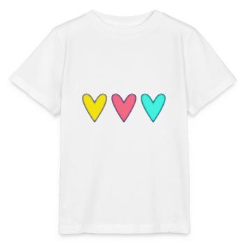 VALENTINSTAG. Junggesellinnenabschied. ICH LIEBE DICH. ICH LIEBE DICH. LIEBE - Stanley/Stella Kinder T-Shirt MINI CREATOR  - Weiß - Vorne - Maike (125cm)
