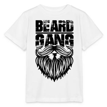 bande barbe - drôle Barbe shirt - T-shirt bio MINI CREATOR Stanley/Stella Enfant - blanc - Devant - Maike (125cm)