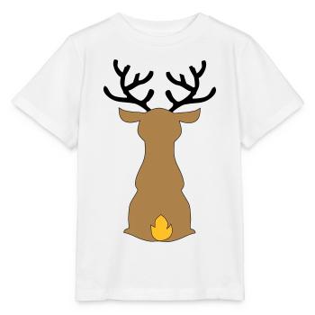 Noël - T-shirt bio MINI CREATOR Stanley/Stella Enfant - blanc - Devant - Maike (125cm)
